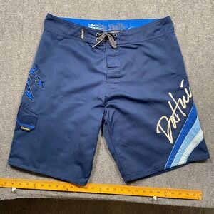 DaHui Trunks Boardshorts Surfing Mens Size 36 Blue